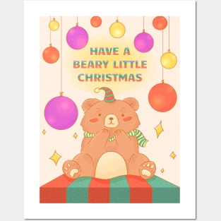 Have a Beary Little Christmas Posters and Art